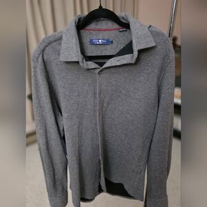 Stone Rose Charcoal Cardigan